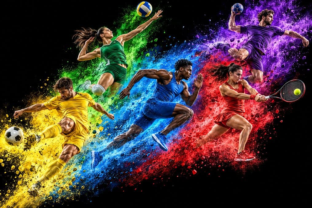 人の動きの一瞬を捉えた躍動感のあるシーン