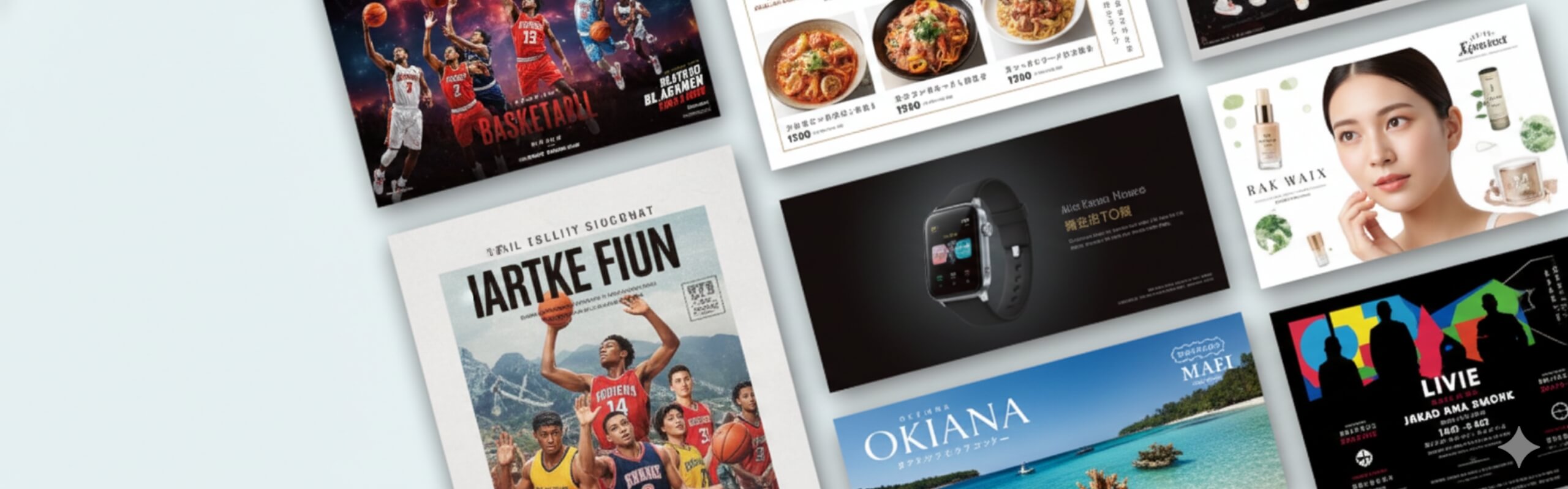 デジタルサイネージのコンテンツデザイン制作