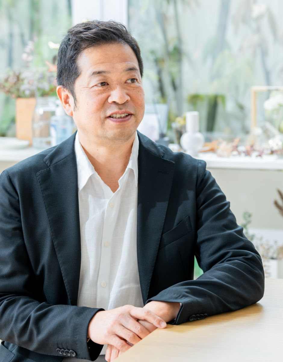 社長が語る画像