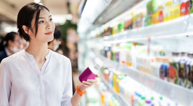 食品業界の紙什器制作