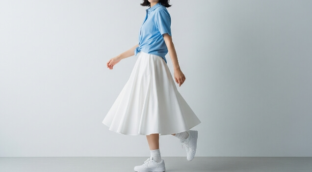 素材感・質感・シルエットの“動く魅力”