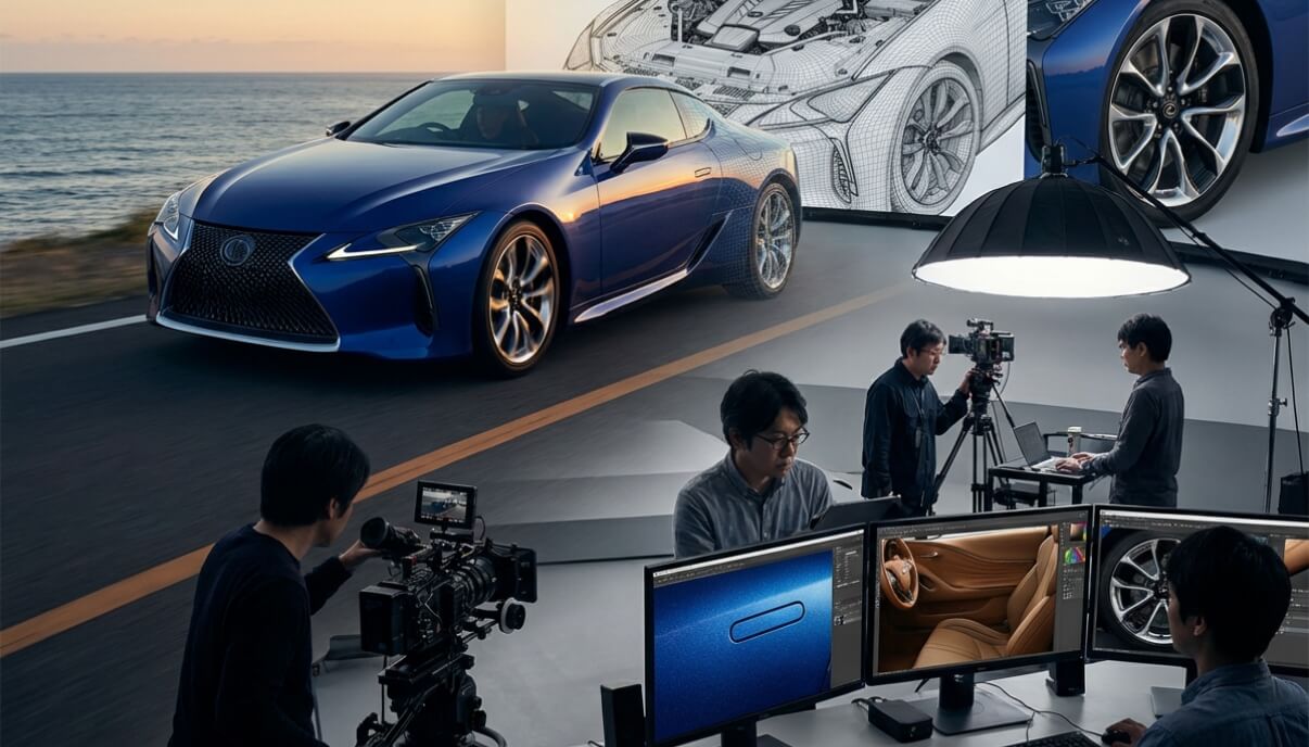 プロ品質の撮影・3DCG