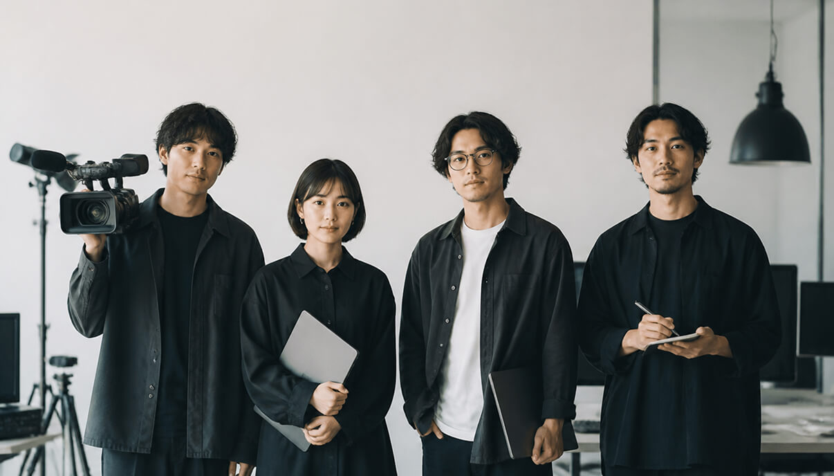 約60名のクリエイターによる内製率約95%の制作体制