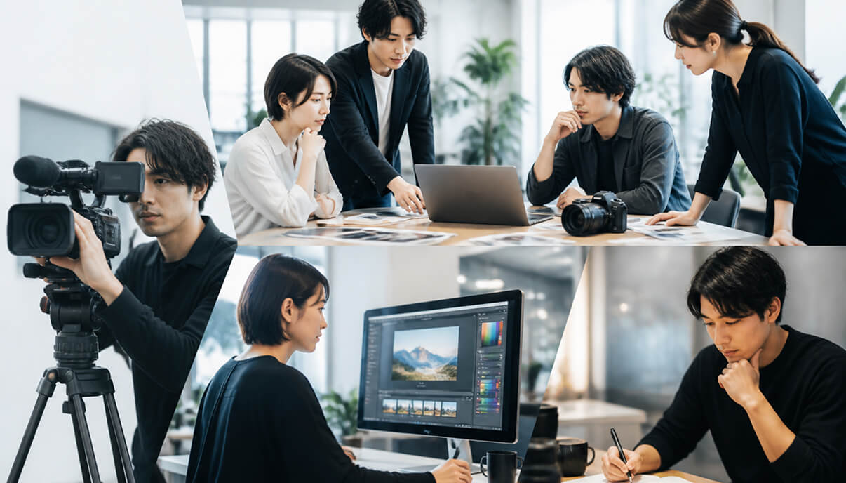 内製率約95%の制作体制