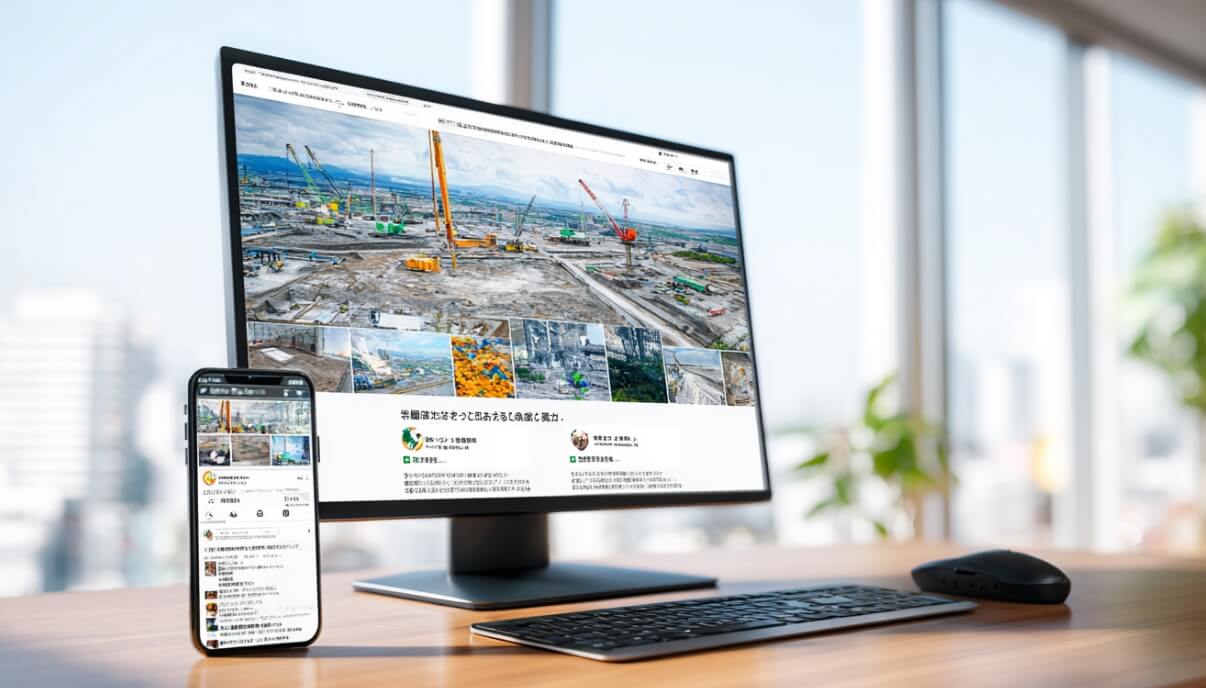 情報発信を支援