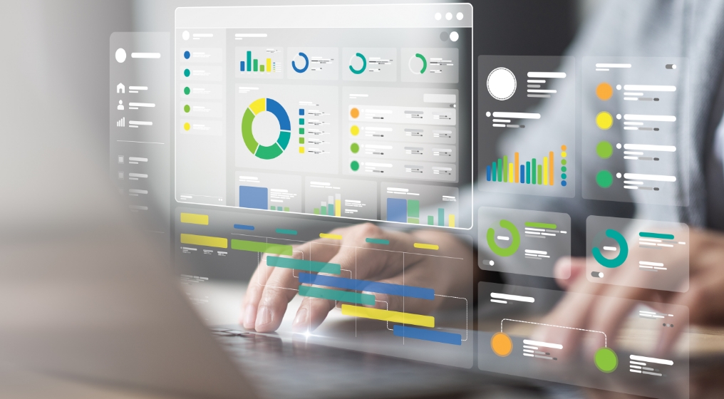 分かりやすく可視化できる