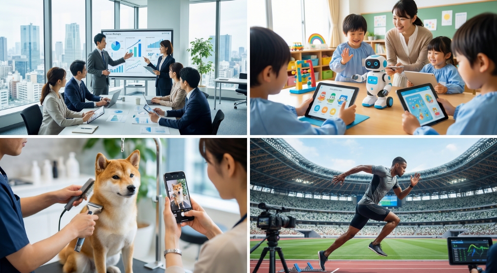 マーケティングシーンで活用できる