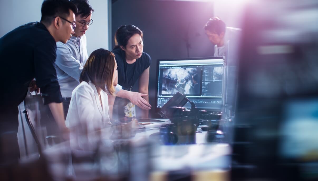 撮影・編集まで、映像制作