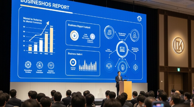 株主総会での事業報告