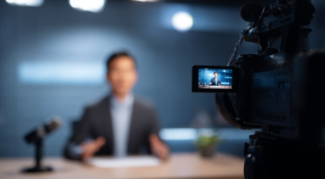 ライブ配信でIR情報