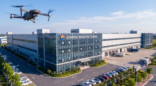 ドローン空撮を活用した実写映像