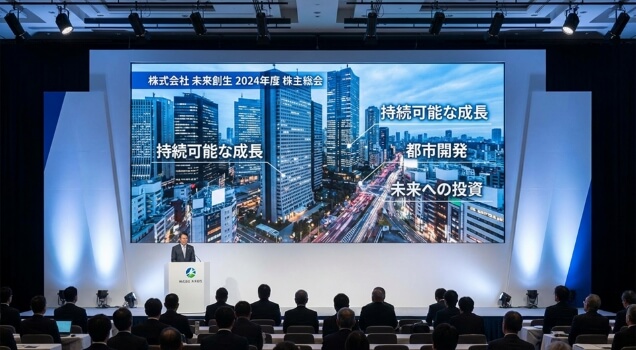 IR説明資料・株主総会での事業説明