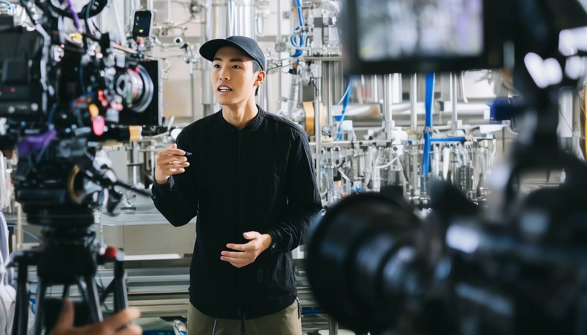 製造現場を熟知した撮影体制と映像ノウハウ