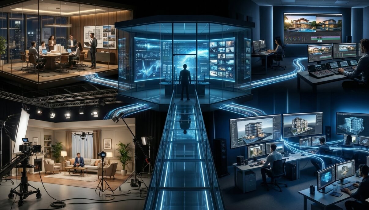 企画からキャスティング・編集