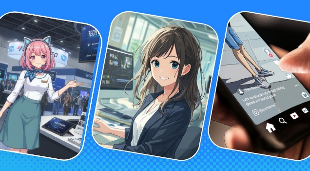 AI×2Dアニメーション動画制作サービス