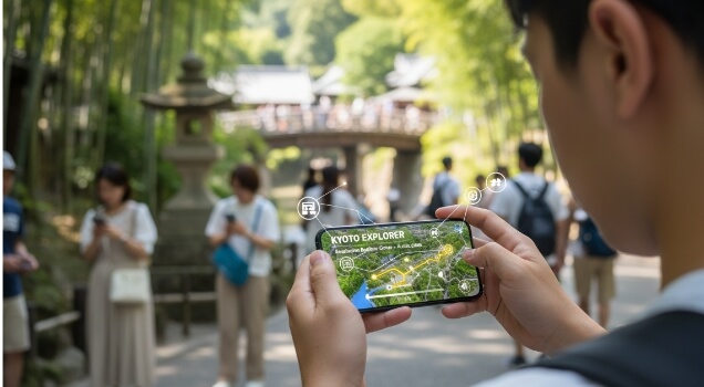 観光地ガイド・案内ツール