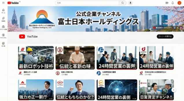 YouTubeチャンネルで情報を継続的に発信する