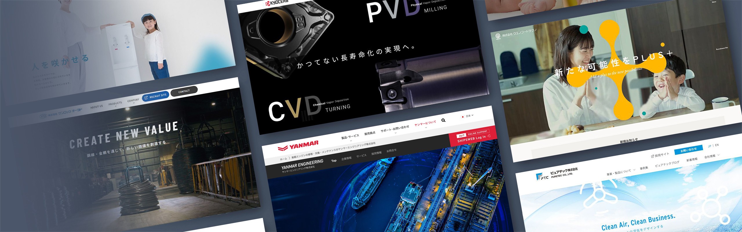 BtoBのWeb制作サービス