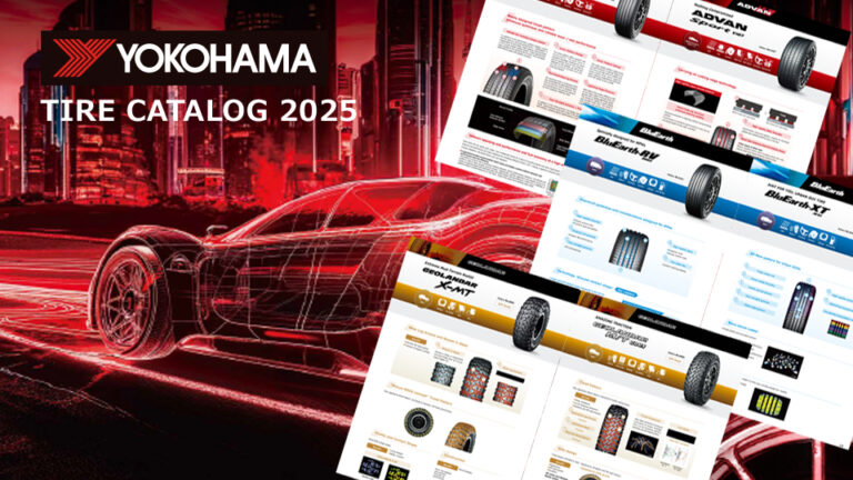 【カタログ・パンフレット】タイヤメーカー様の多言語カタログ制作_横浜ゴム株式会社様