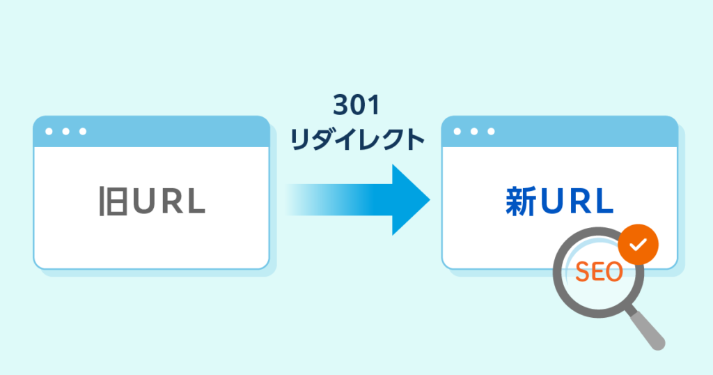 リダイレクトなど、SEOへの影響を確認