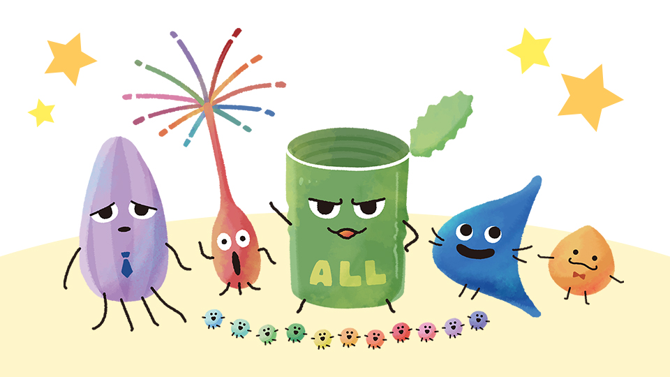 【ロゴ・イラスト】金融商品のオリジナルキャラクター制作_大和アセットマネジメント株式会社様