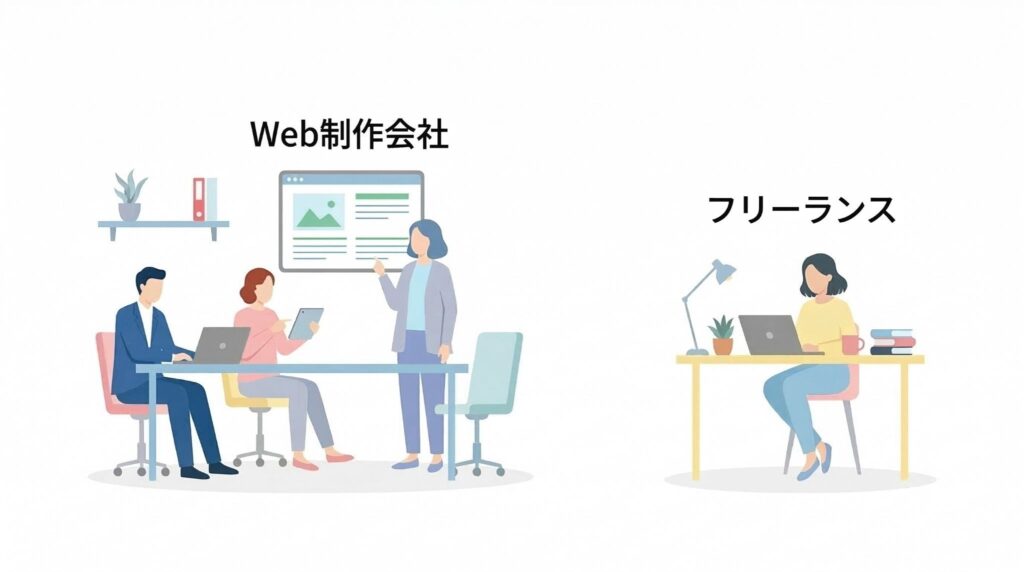 Webデザインの依頼先