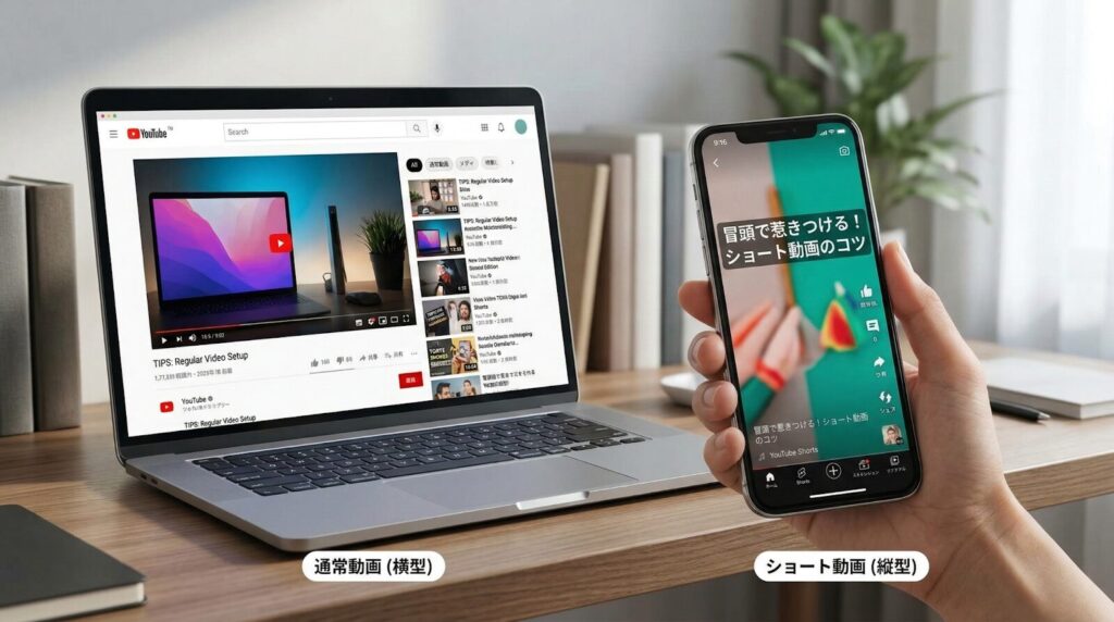 通常動画との違い