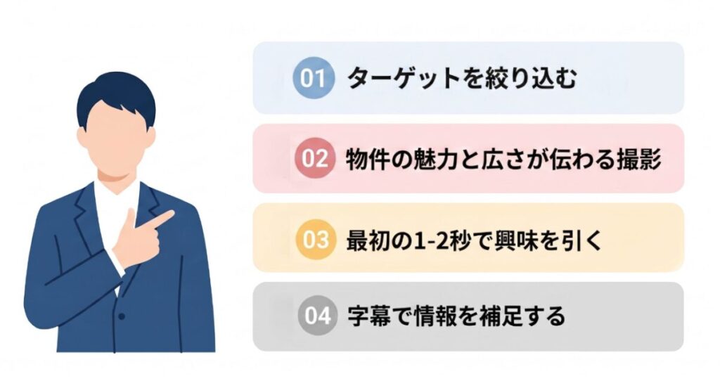不動産・住宅業界のショート動画制作で重要なポイント