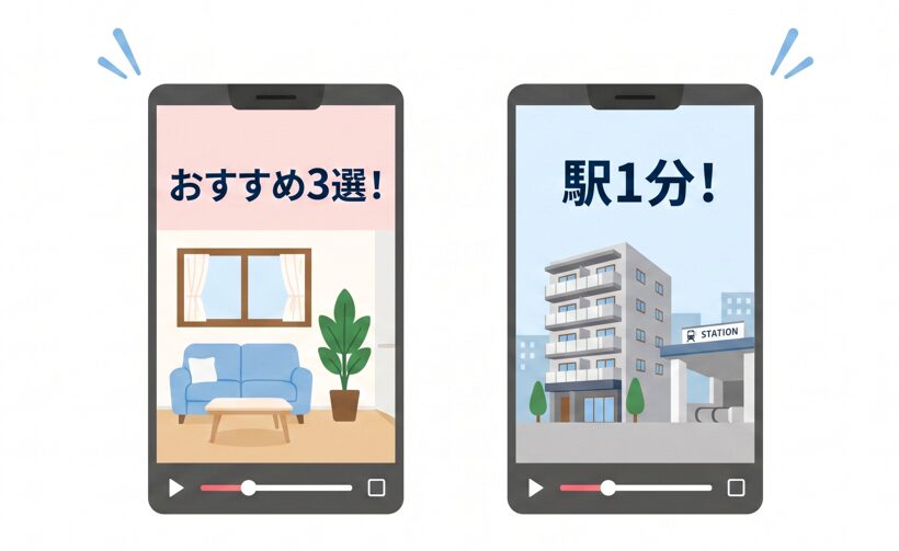 条件別おすすめ・物件比較動画