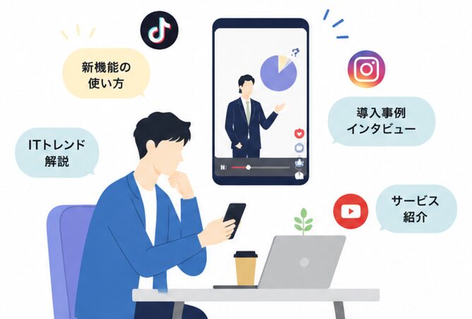 IT・ソフトウェア・通信業界にショート動画が向いている理由