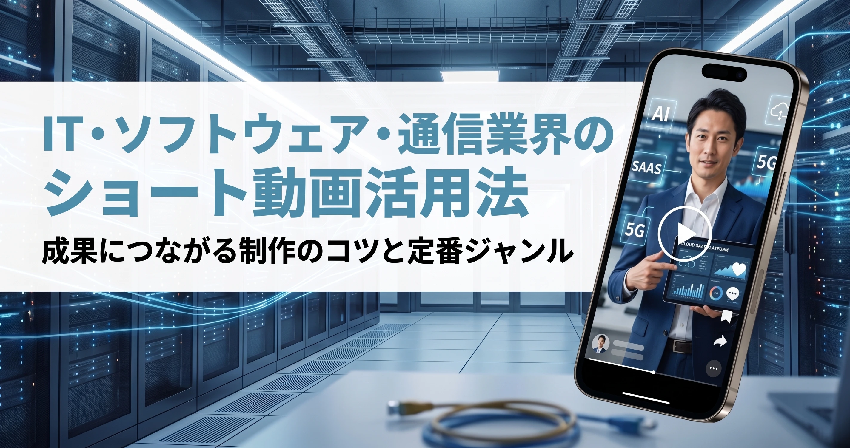 IT・ソフトウェア・通信業界のショート動画活用法｜成果につながる制作のコツと定番ジャンル