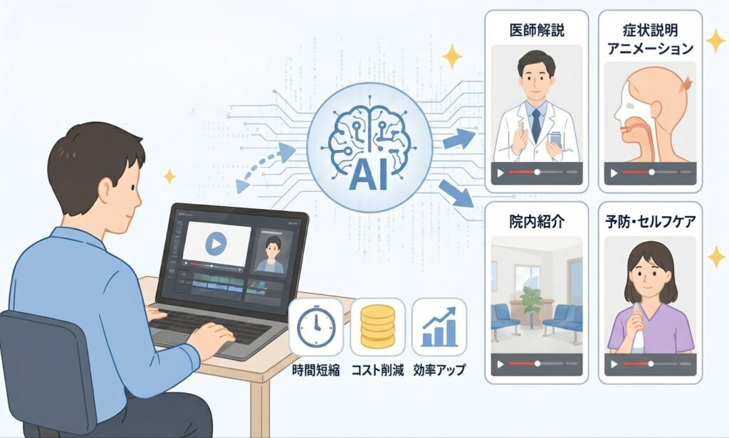 ショート動画制作で生成AIを活用するメリット