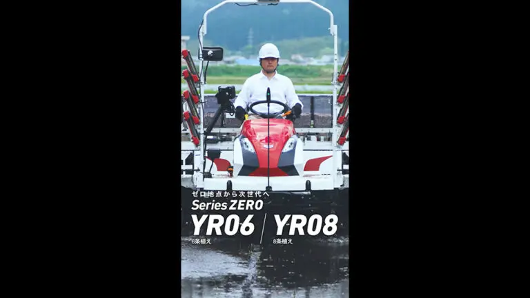 ヤンマーアグリ株式会社様の田植機の縦型ショート動画