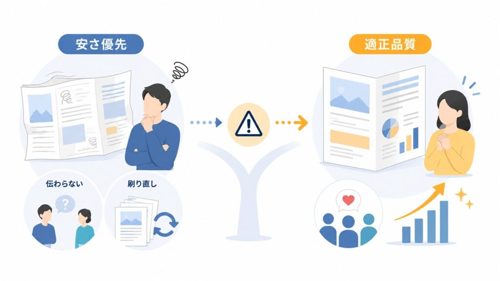 費用を抑えすぎることで生じるリスク