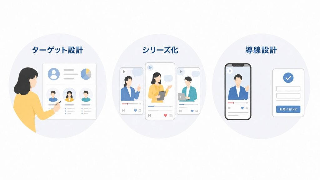 コンサル・人材業界のショート動画制作で重要なポイント