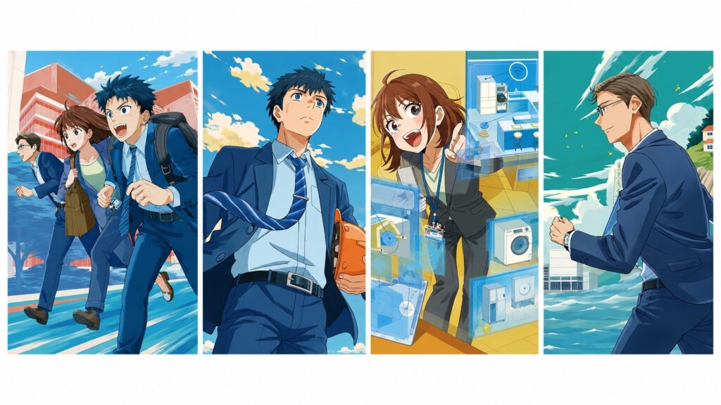 AIによるキャラクターアニメーション制作