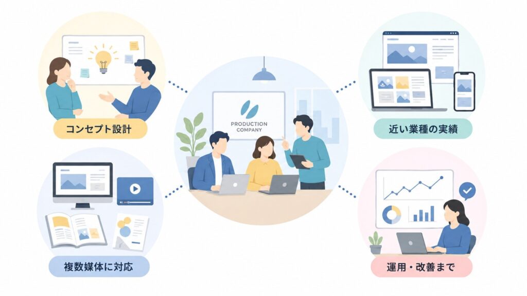 Webブランディングに強い制作会社の選び方