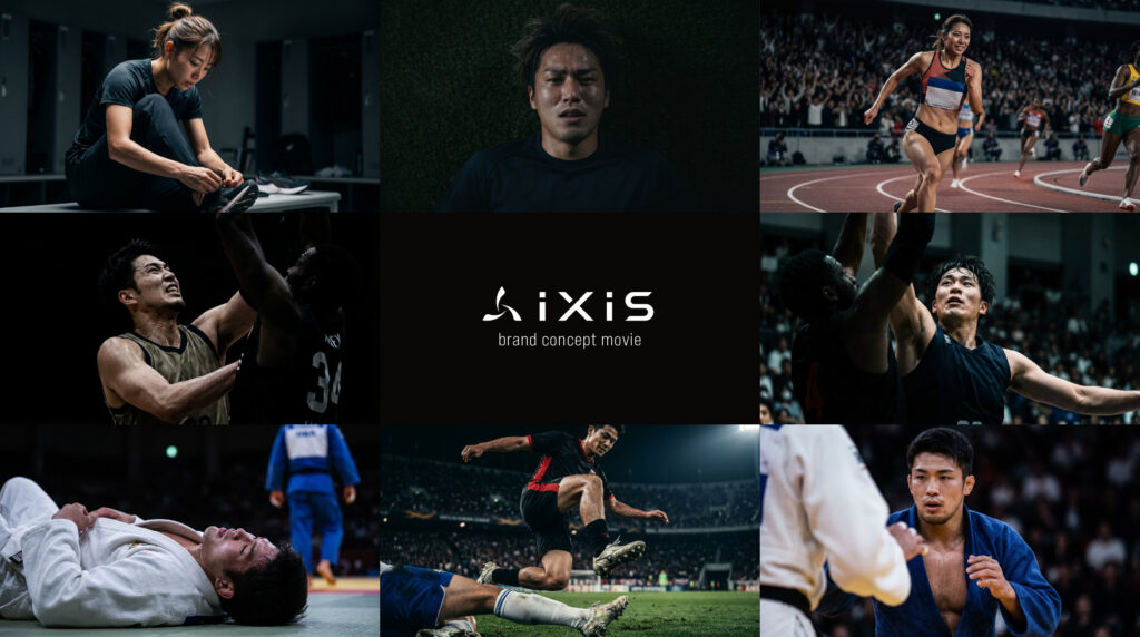 AIで生成したアスリートのビジュアル