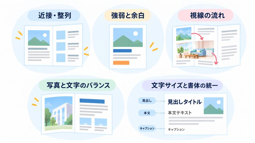 見やすいパンフレットのレイアウト5つのコツ