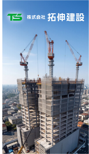 建設・建築の現場リアル採用ショート動画サンプル