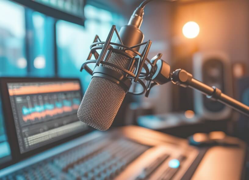 ナレーション収録