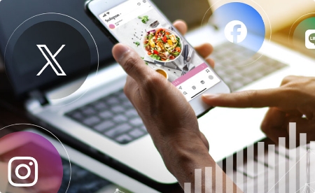 イメージ画像：SNSアカウント運用代行・投稿代行